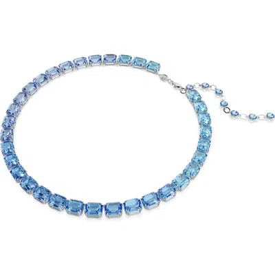 Swarovski Millenia Necklace In Blue