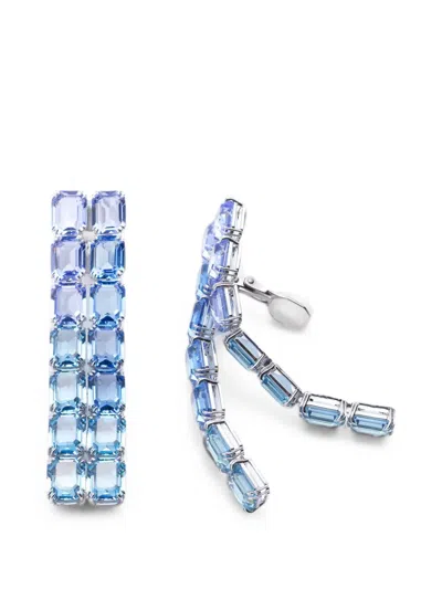 Swarovski Millenia Crystal Earrings In Metallic