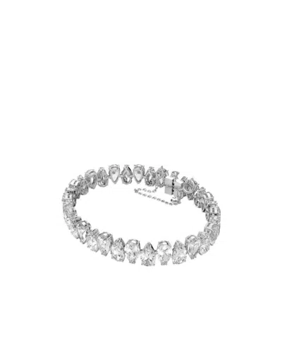 Swarovski Millenia Crystal-embellished Bracelet In Gray