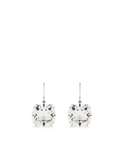 Swarovski Millenia Crystal-embellished Earrings In Silber