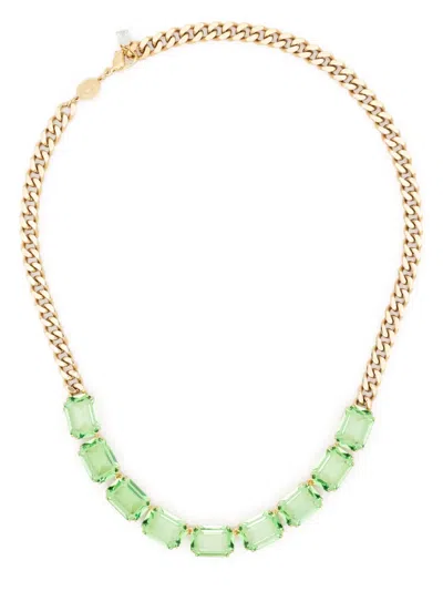 Swarovski Millenia Crystal-embellished Necklace In Gold