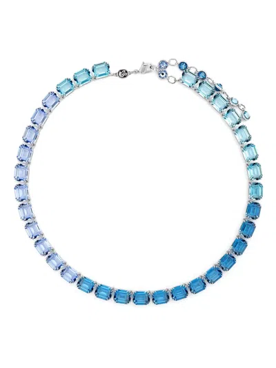 Swarovski Millenia Crystal Necklace In Blue