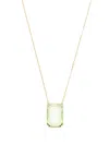 Swarovski Millenia Gold-tone Necklace In Green