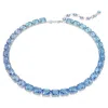 Swarovski Elegant Brass Bijoux Accessory In Blue