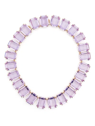 Swarovski Millenia Necklace In Gold
