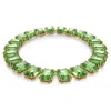 Swarovski Millenia Octagon Cut Crystals Necklace In Green