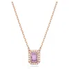 Swarovski Millenia Necklace In Purple