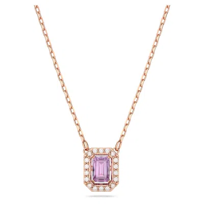 Swarovski Millenia Necklace In Purple