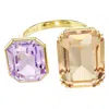 Swarovski Millenia Octagon Cut Open Ring