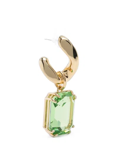 Swarovski Millenia Octagon-cut Drop Earrings In Multi