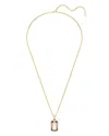 Swarovski Millenia Pendant Necklace, 25.6-29 In Gold