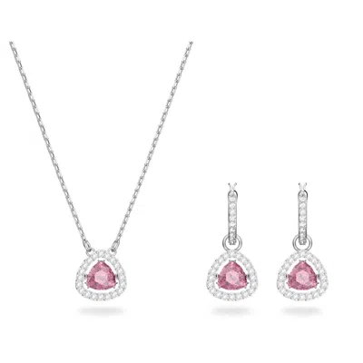 Swarovski Millenia Set In Pink