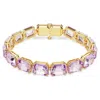 Swarovski Millenia Tennis Armband In Violett