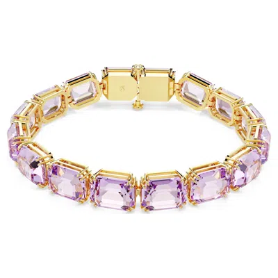 Swarovski Millenia Tennis Armband In Violett