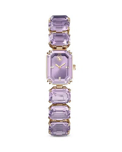 Swarovski Millenia Watch, 22mm X 16mm In Purple
