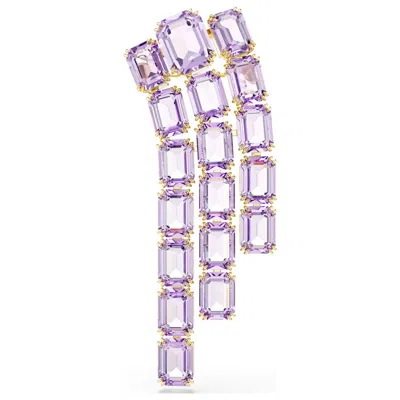 Swarovski Millenia Women's Brooch In Purple