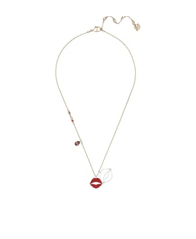 Swarovski Mine Heart Necklace In Yellow