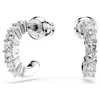 Swarovski Mini Hoop Hoop Earrings In White