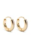 Swarovski Mini Matrix Hoop Earrings In Gold