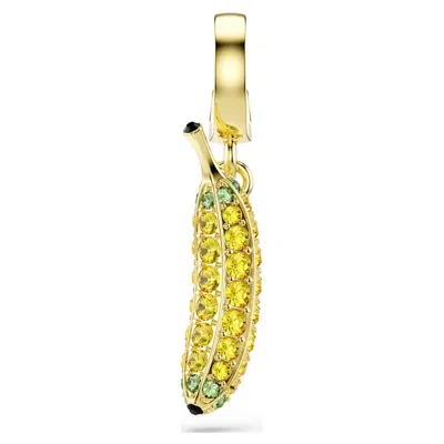 Swarovski Minions Banana Charm In Yellow