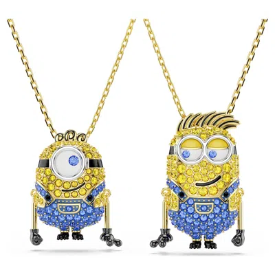 Swarovski Minions James And Henry Set In Multi
