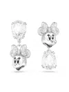 Swarovski Minnie Mouse Drop Earrings In Metallic
