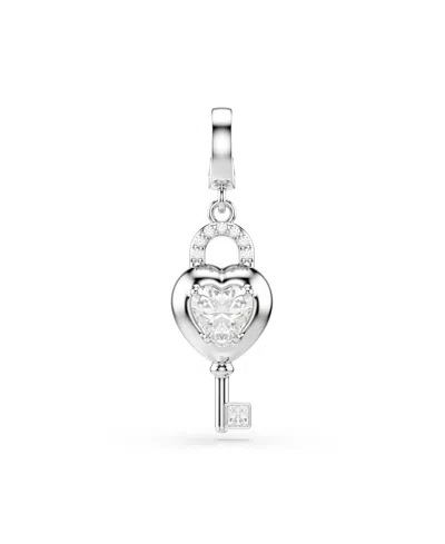 Swarovski Mixed Metal Heart Key Idyllia Charms In Pattern