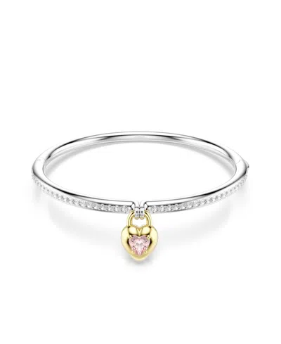 Swarovski Mixed Metal Idyllia Bangle Bracelet In Pattern