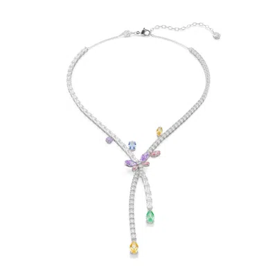 Swarovski Multicolor Crystal Y-necklace