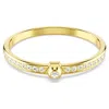 Swarovski Numina Bangle Gold Shiny Clear In White