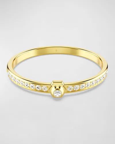 Swarovski Numina Hinged Bracelet In Gold