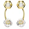 Swarovski Numina Single Drop Earring In White