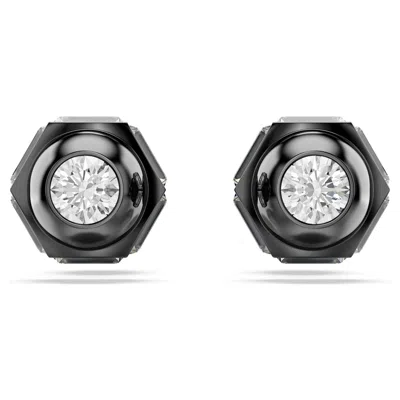 Swarovski Numina Stud Earrings In White