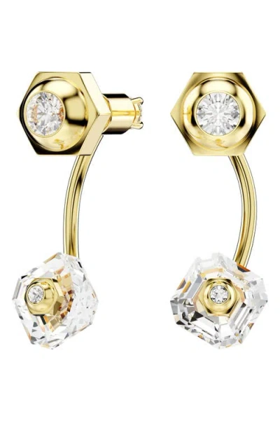 Swarovski Numina Single Drop Earring In Gold