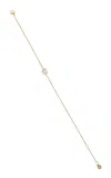 Swarovski Octagon Collection 14k Yellow Gold Bracelet With Laboratory Grown Diamonds
