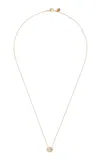 Swarovski Octagon Collection 14k Yellow Gold Pendant With Laboratory Grown Diamonds