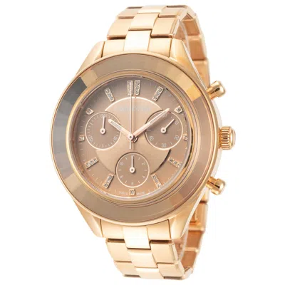 Swarovski Octea Lux Sport Unisex Watch In Gold