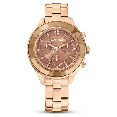 Swarovski Octea Lux Sport Watch In Brown