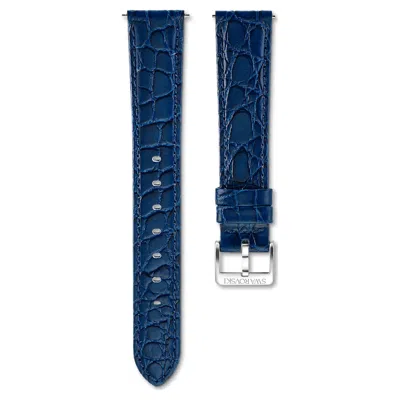 Swarovski Octea Moon Watch Strap In Blue