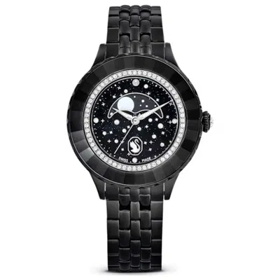 Swarovski Octea Women's Watch In Black