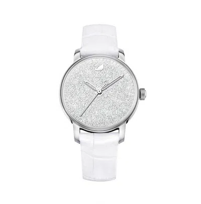 Pre-owned Swarovski Original  Crystalline Hours Women's Quartz Watch 38mm 50m Swiss Made
