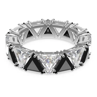 Swarovski Ortyx Cocktail Ring In Black