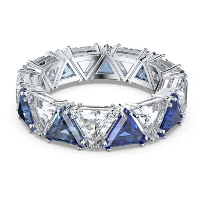 Swarovski Ortyx Cocktail Ring In Blue