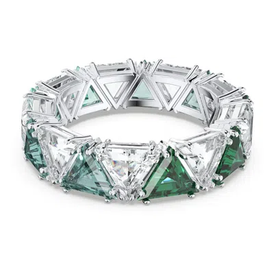 Swarovski Ortyx Cocktail Ring In Green