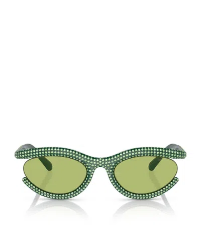 SWAROVSKI OVAL SK6006 SUNGLASSES