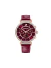 Swarovski Passage Chrono 36mm In Brown