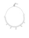 Swarovski Pearl-embellished Bracelet In Silver
