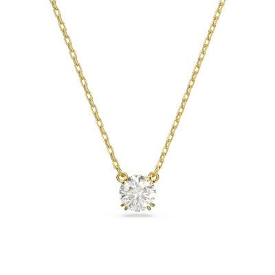 Swarovski Pendant Necklace Woman  Box 5636703 In Gold