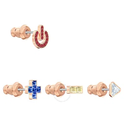 Swarovski Play Stud Asymmetrical Earrings