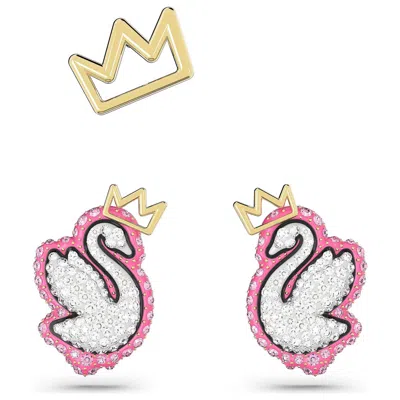 SWAROVSKI POP SWAN WOMEN'S EARRING
